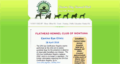 Desktop Screenshot of electriccitykennelclub.com